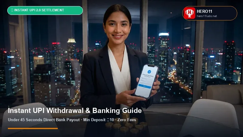 Hero11 Instant UPI Withdrawal & ₹50 INR Deposit Tutorial